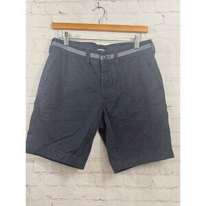 Express Shorts Mens Size 28 Navy Stretch 365 Comfort Slim Chino Casual Preppy